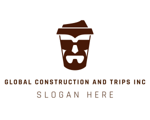 Gentleman Coffee Cup Logo