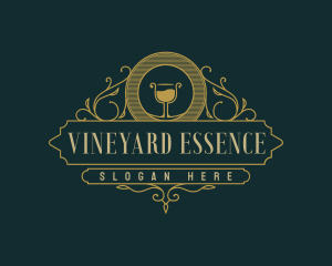 Elegant Wine Bistro logo design