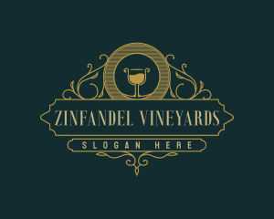 Elegant Wine Bistro logo design