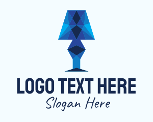 Geometric Lamp Furniture Logo