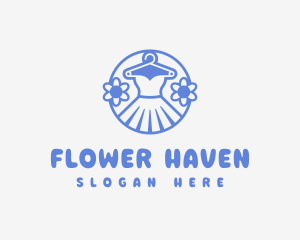 Flower Dress Boutique logo design