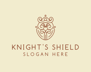 Knight - Viking Knight Avatar logo design