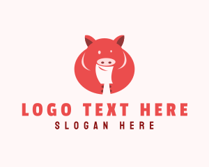 Fat Pig Butcher Logo