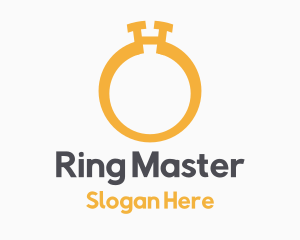 Wedding Ring Jewelry logo design