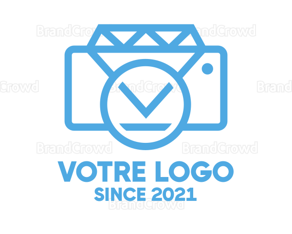 Blue Diamond Camera Logo