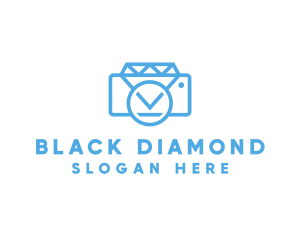 Blue Diamond Camera logo design