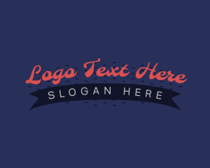 Vlogger - Banner Cafe Shop logo design