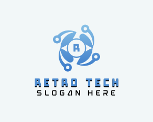 Cyber AI Technology logo design