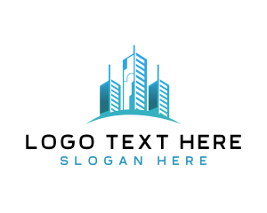 Architectural Building Property Logo