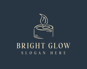 Light - Candle Light Ritual logo design