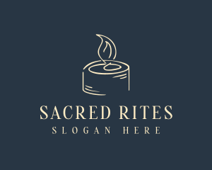 Ritual - Candle Light Ritual logo design