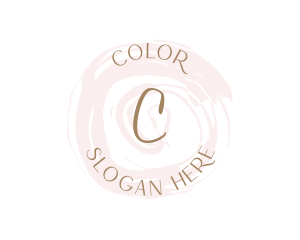 Skincare - Feminine Watercolor Salon Boutique logo design