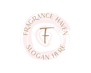 Feminine Watercolor Salon Boutique logo design