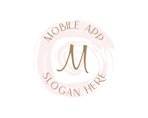 Watercolor - Feminine Watercolor Salon Boutique logo design