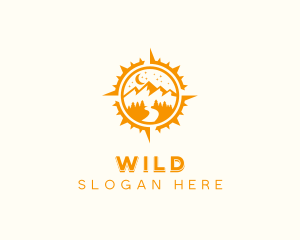 Outdoor Travel Navigation Logo