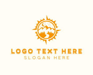 Outdoor Travel Navigation Logo