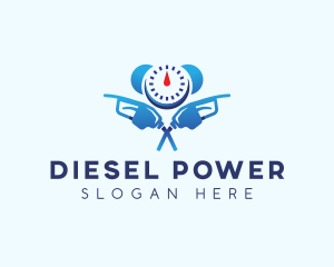 Diesel - Gasoline Diesel Petroleum logo design