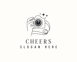 Photography - Camera Hand Photography logo design