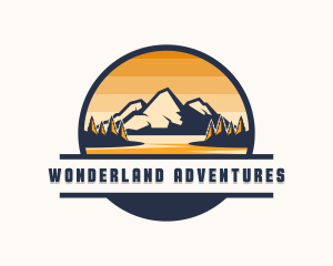 Mountain Lake Nature Park logo design