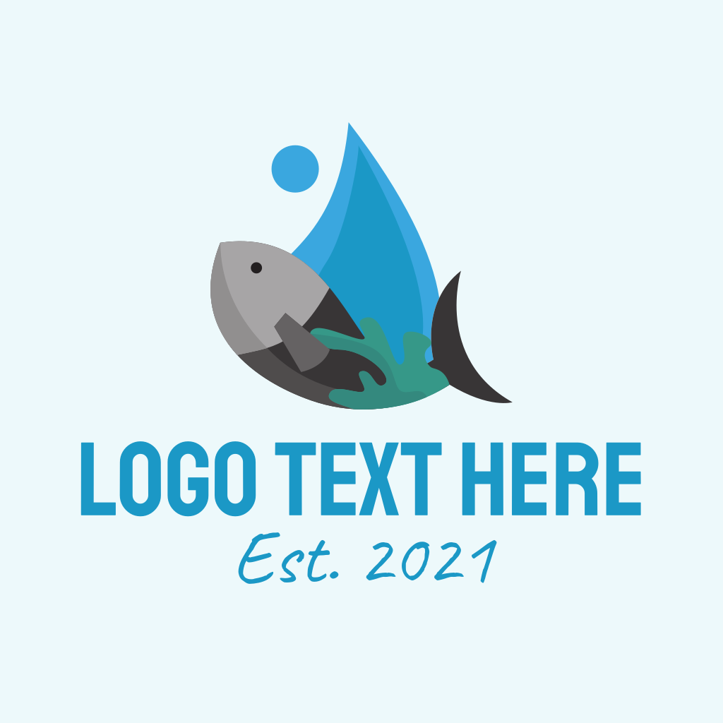 Aquatic Marine Fish Logo | BrandCrowd Logo Maker | BrandCrowd