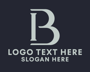 Investor - Financial Investor I & B Monogram logo design