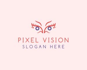 Optical Fashion Eye logo design