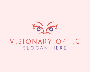 Optic - Optical Fashion Eye logo design