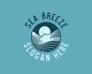 Sea Marine Boat  logo design