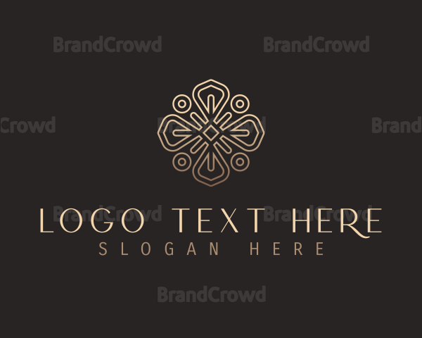 Elegant Flower Mandala Logo