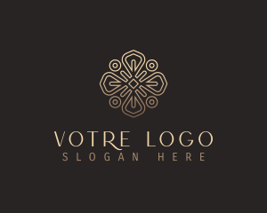 High End - Elegant Flower Mandala logo design