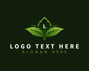 Leaf - Leaf Landscaping Lawn logo design