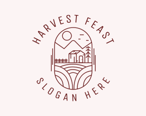 Nature Farm Agriculture  logo design