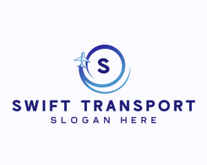 Travel Airplane Transportation logo design