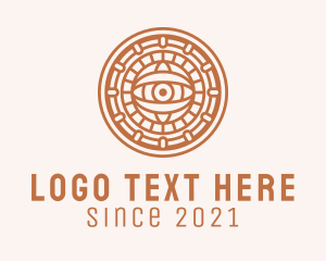 Optical - Native Tribal Eye logo design