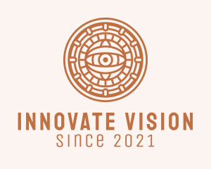 Native Tribal Eye logo design