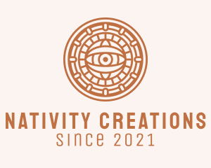 Native Tribal Eye logo design