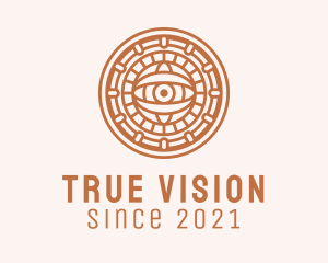 Native Tribal Eye logo design