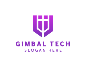 Tech Shield Gaming logo design