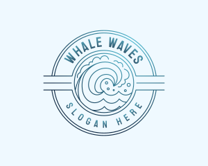 Ocean Wave Resort logo design