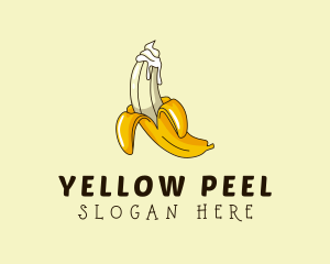 Banana - Erotic Banana Cream logo design