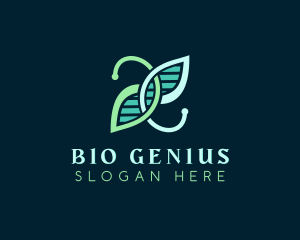 Biotechnology - Ecological Science Leaf logo design
