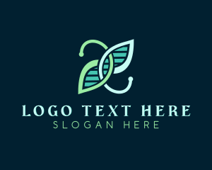 Technology - Ecological Science Leaf logo design