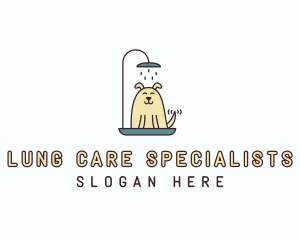 Shower Dog Grooming logo design