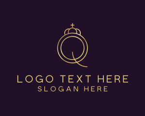 Blog - Royal Business Crown Letter Q logo design