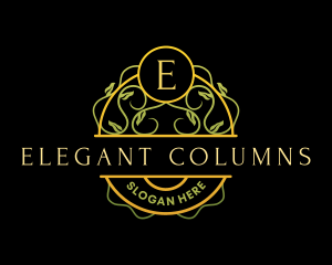 Elegant Luxury Vine logo design