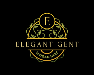 Elegant Luxury Vine logo design