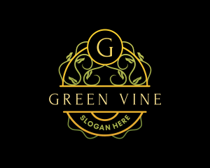 Elegant Luxury Vine logo design