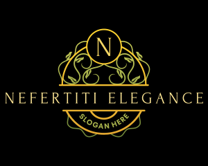 Elegant Luxury Vine logo design