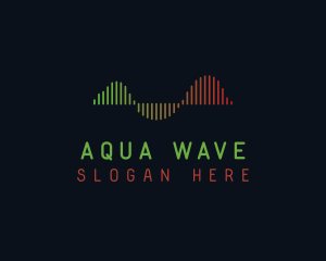 Sound Wave Equalizer logo design