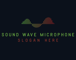 Sound Wave Equalizer logo design